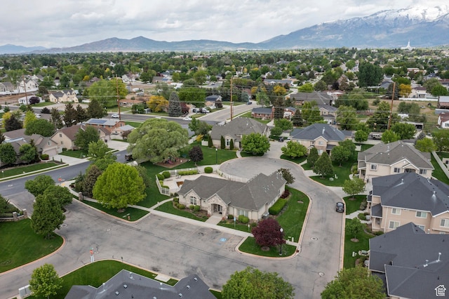 152 S 930 E, American Fork, UT 84003 - aerial view of residential area featuring mountains