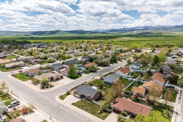455 N 100 W Unit C-80, Kamas, UT 84036 - aerial perspective of suburban area with a mountain backdrop