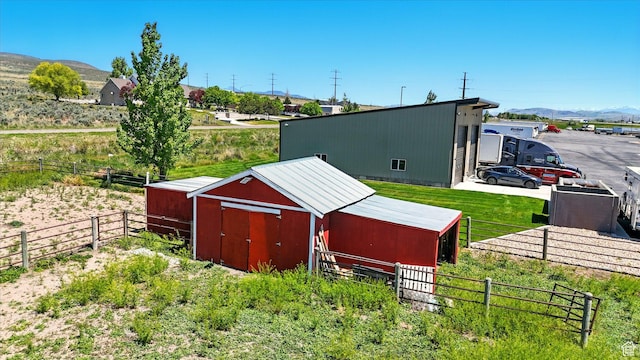 2226 W 1000 N, Tremonton, UT 84337 - view of pole building featuring a mountain view