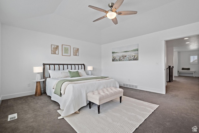 296 E 12025th St S, Draper, UT 84020 - bedroom featuring carpet, baseboards, and a ceiling fan