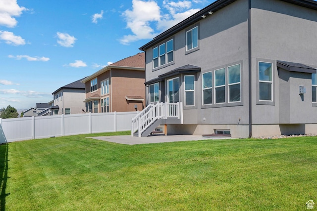 296 E 12025th St S, Draper, UT 84020 - back of property featuring a patio and stucco siding