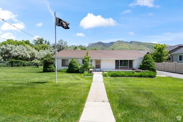 12525 S 1300 E, Draper, UT 84020 - ranch-style house featuring a mountain view