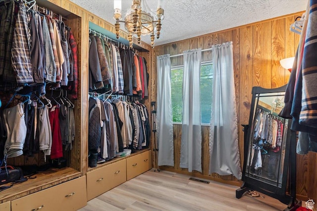 12525 S 1300 E, Draper, UT 84020 - walk in closet with a chandelier and light wood-style floors