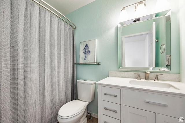 1189 E Fox Crest Dr, Park City, UT 84098 - full bathroom with toilet, vanity, and curtained shower