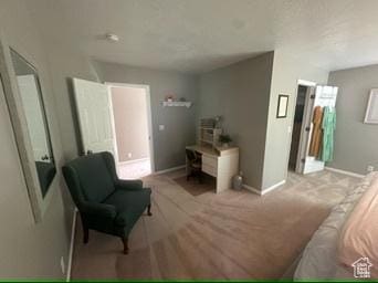 341 E Wilford Ave, Murray, UT 84107 - living area featuring baseboards and carpet flooring
