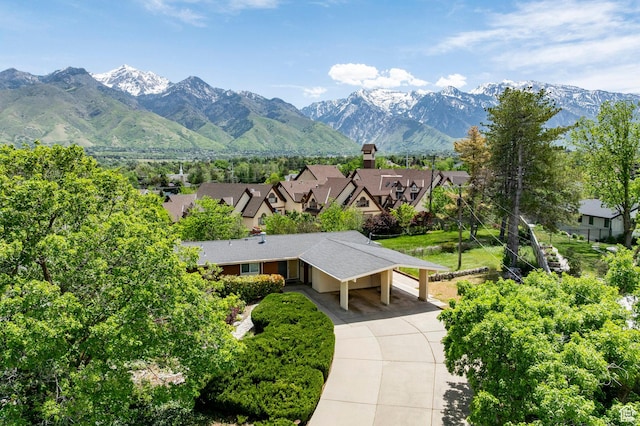2006 E Creek Rd, Sandy, UT 84093 - view of mountain background with nearby suburban area