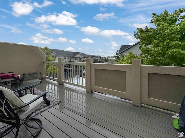 1107 N Independence Ave W, Provo, UT 84604 - deck featuring a residential view