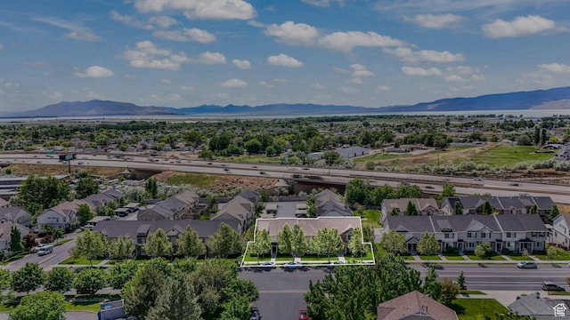 1107 N Independence Ave W, Provo, UT 84604 - aerial view of residential area featuring a mountainous background