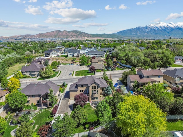 36 E 1450 N, Lehi, UT 84043 - aerial perspective of suburban area featuring a mountain backdrop