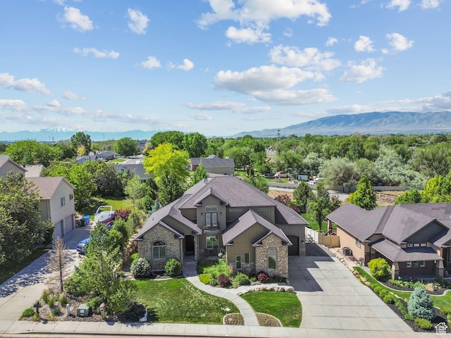 36 E 1450 N, Lehi, UT 84043 - aerial perspective of suburban area with a mountainous background