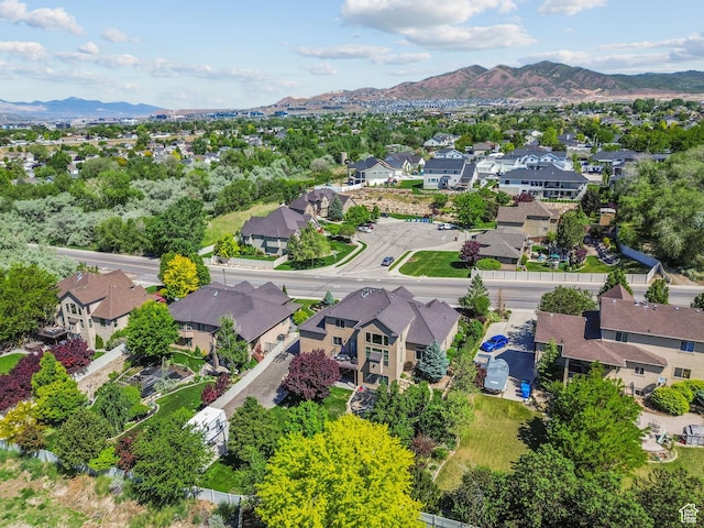 36 E 1450 N, Lehi, UT 84043 - aerial perspective of suburban area featuring a mountain backdrop