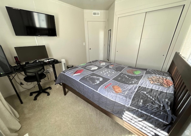 5288 W Solafax Ln Unit 34-1, Herriman, UT 84096 - carpeted bedroom with a closet