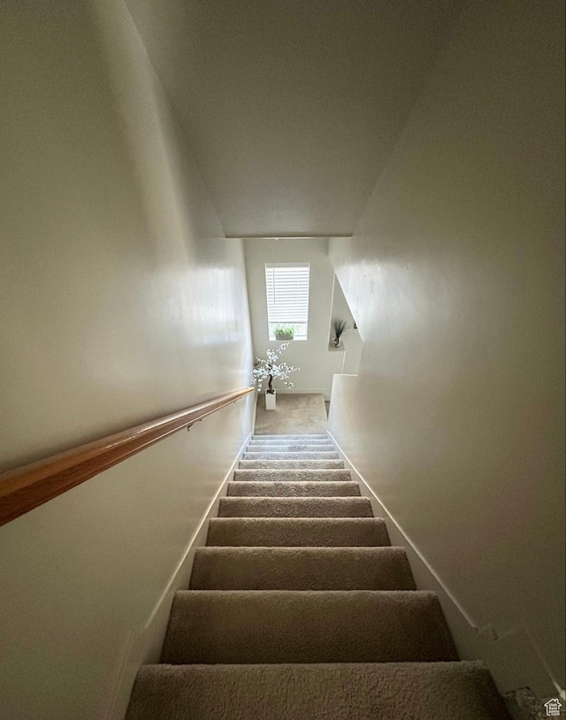 5288 W Solafax Ln Unit 34-1, Herriman, UT 84096 - stairway featuring carpet floors