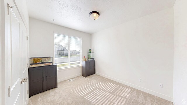 492 N 910 E, Salem, UT 84653 - bedroom featuring light carpet, baseboards, and a textured ceiling