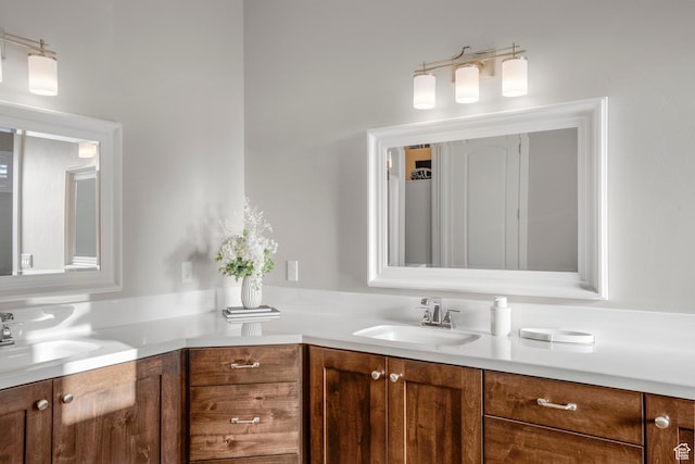 3691 W 2800 S, Hurricane, UT 84737 - bathroom featuring double vanity