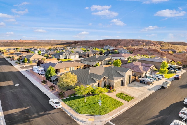 3691 W 2800 S, Hurricane, UT 84737 - aerial view of residential area featuring mountains