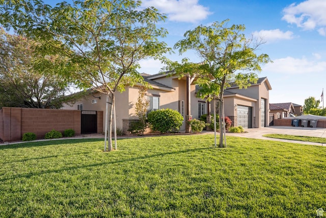 3691 W 2800 S, Hurricane, UT 84737 - view of property hidden behind natural elements featuring stucco siding and driveway