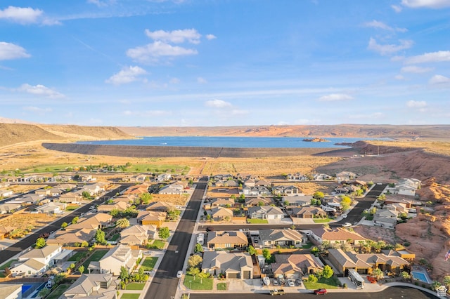 3691 W 2800 S, Hurricane, UT 84737 - aerial view of property's location featuring nearby suburban area and a large body of water