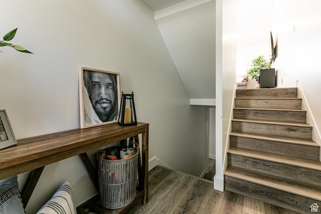 545 W Applewood Dr S # 10, Bountiful, UT 84010 - staircase featuring wood finished floors