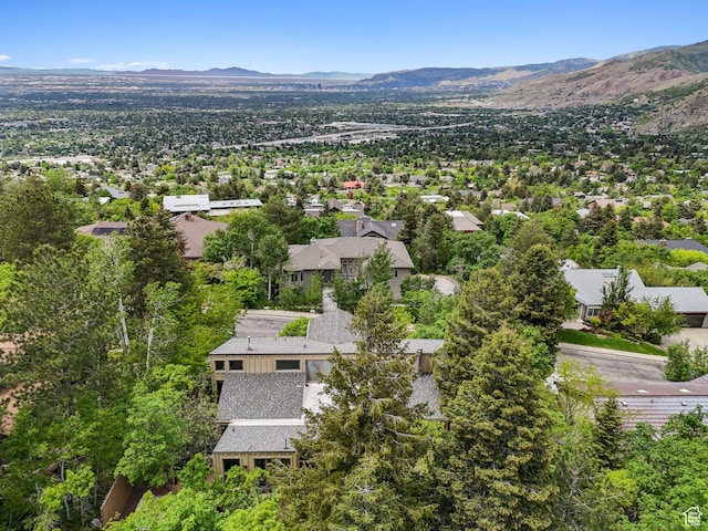 4517 S Abinadi Rd, Millcreek, UT 84124 - drone / aerial view of a mountain backdrop