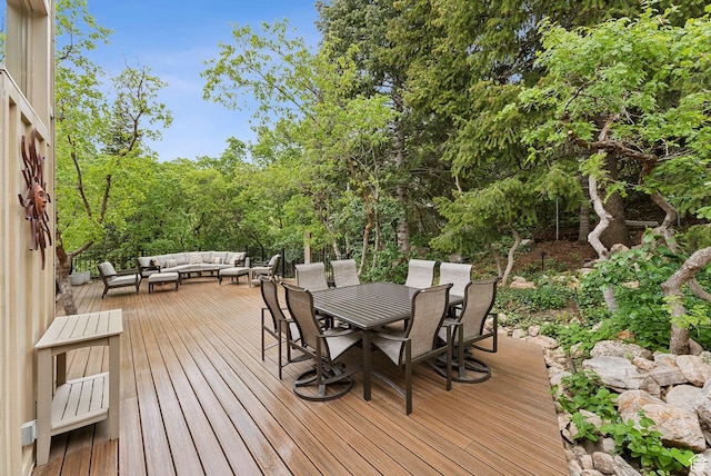 4517 S Abinadi Rd, Millcreek, UT 84124 - deck with outdoor lounge area and outdoor dining area