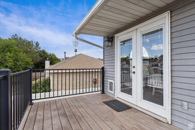 6864 S 3370 W, West Jordan, UT 84084 - wooden deck featuring french doors