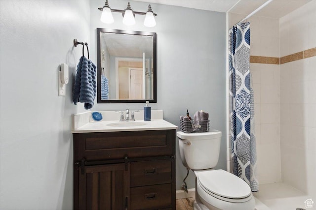 6864 S 3370 W, West Jordan, UT 84084 - bathroom with toilet, vanity, and a tile shower