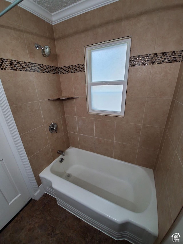 827 E Third Ave N, Salt Lake City, UT 84103 - full bathroom with shower / tub combination and crown molding
