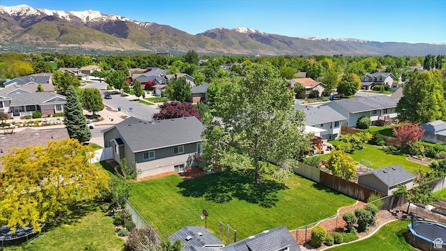 146 S 1125 W, Layton, UT 84041 - aerial view of residential area featuring a mountain backdrop
