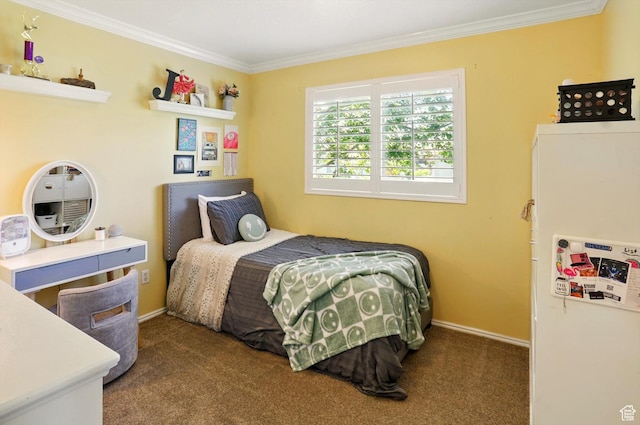 146 S 1125 W, Layton, UT 84041 - bedroom with ornamental molding, carpet flooring, and baseboards