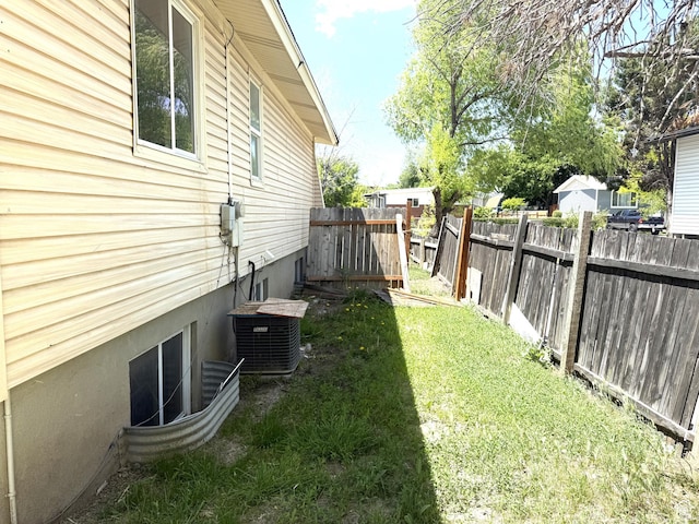 4471 S Honeywood Ln, West Valley City, UT 84120 - view of yard with central AC unit