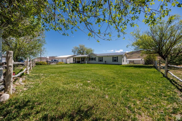 1085 S S River Ridge Ln, Joseph, UT 84739 - view of yard