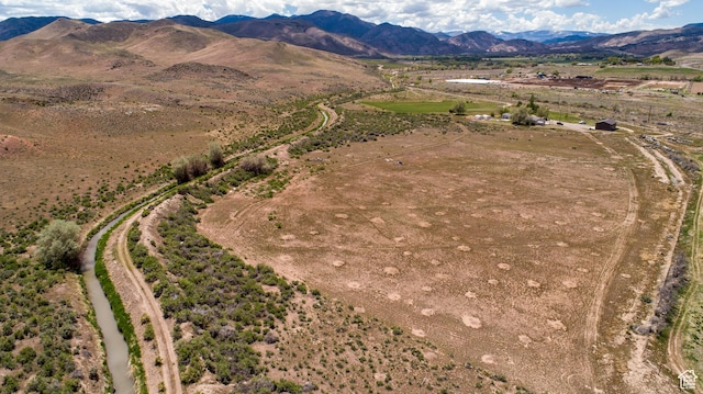 1085 S S River Ridge Ln, Joseph, UT 84739 - aerial view of sparsely populated area with a mountainous background
