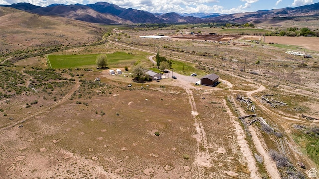 1085 S S River Ridge Ln, Joseph, UT 84739 - overview of rural landscape with a mountain backdrop