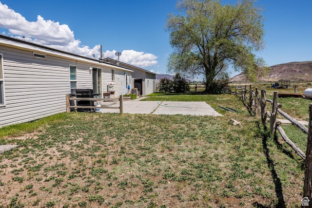 1085 S S River Ridge Ln, Joseph, UT 84739 - view of yard featuring a patio