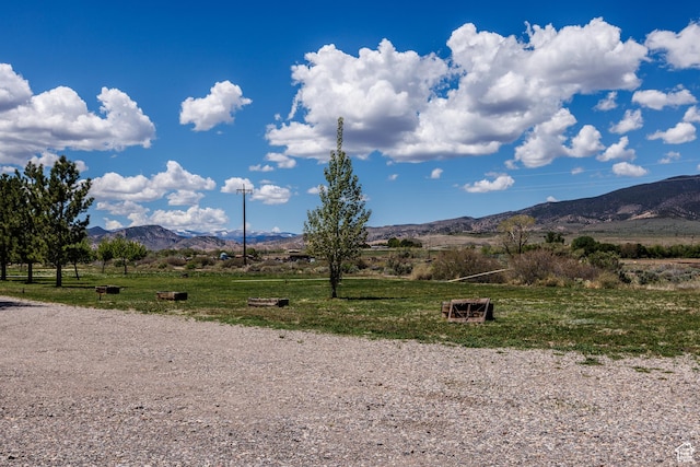 1085 S S River Ridge Ln, Joseph, UT 84739 - view of mountain background with rural landscape