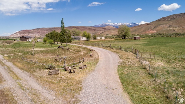 1085 S S River Ridge Ln, Joseph, UT 84739 - view of mountain background with rural landscape