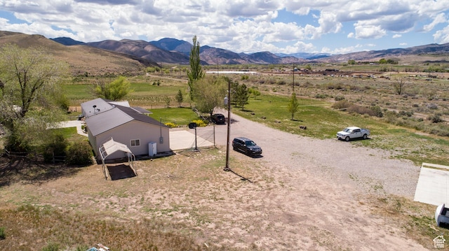 1085 S S River Ridge Ln, Joseph, UT 84739 - aerial view of sparsely populated area featuring a mountain backdrop