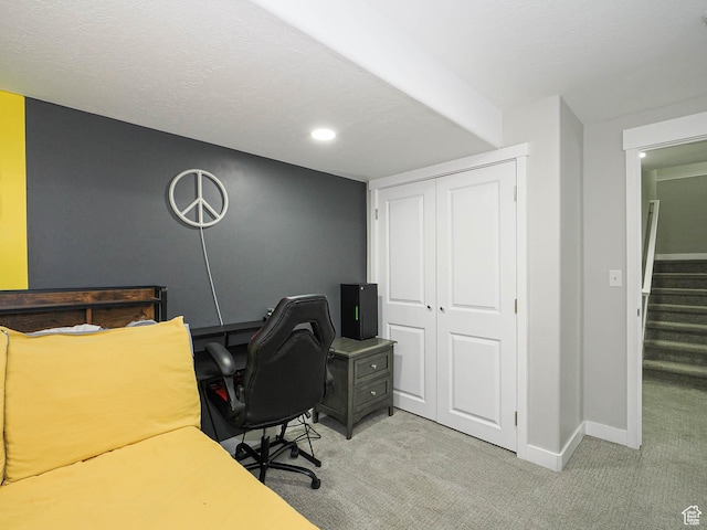 957 W Mckenna Rd, Bluffdale, UT 84065 - office space with light carpet, baseboards, and recessed lighting