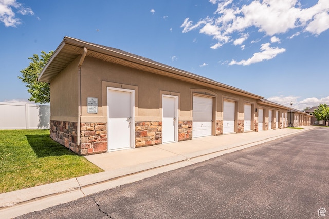 5242 W Cool Water Way S, West Jordan, UT 84081 - view of garage