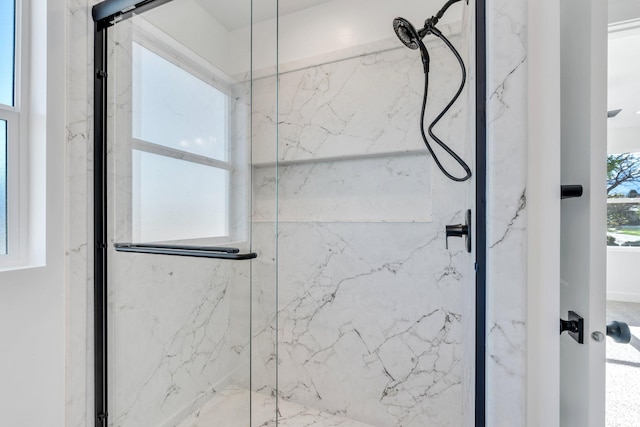 515 N 600 E, Spanish Fork, UT 84660 - bathroom with a marble finish shower