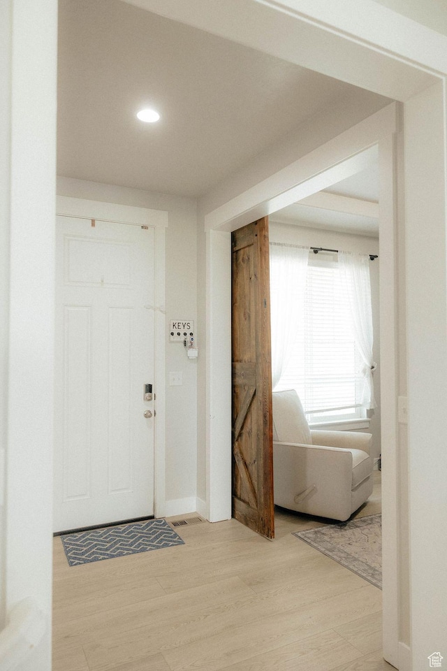 217 S 1230 W Unit 15, Spanish Fork, UT 84660 - entrance foyer with light wood finished floors, recessed lighting, and baseboards