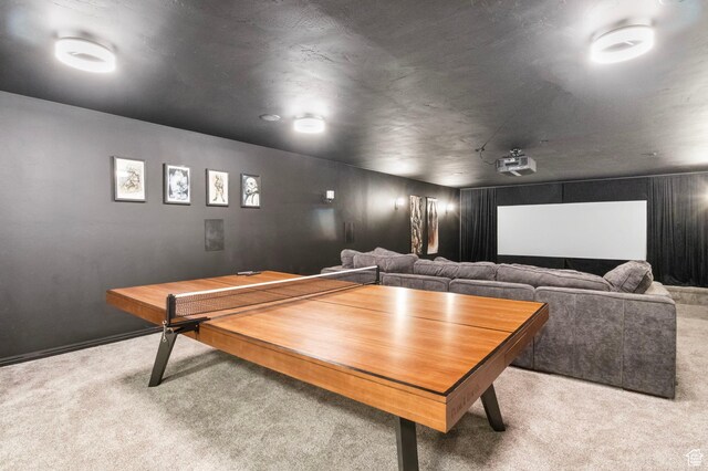177 S Canyon Ave, Springville, UT 84663 - view of carpeted home theater