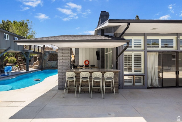 177 S Canyon Ave, Springville, UT 84663 - swimming pool with a patio area
