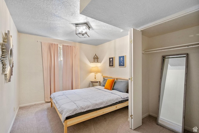 177 S Canyon Ave, Springville, UT 84663 - carpeted bedroom featuring baseboards and a textured ceiling