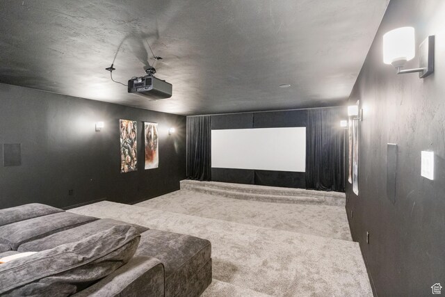 177 S Canyon Ave, Springville, UT 84663 - home theater room with carpet flooring