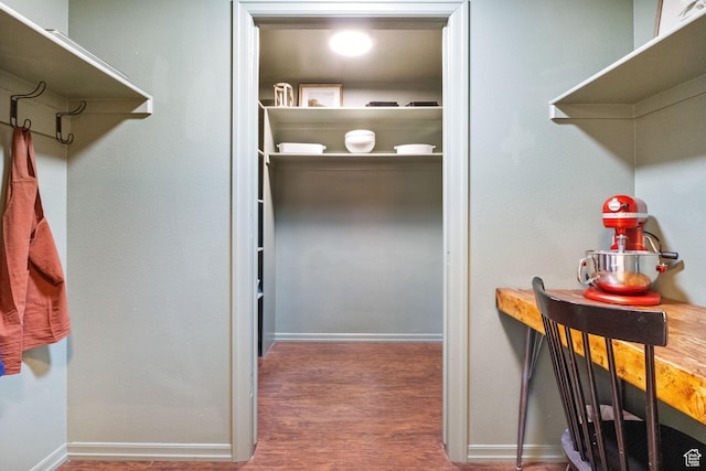 177 S Canyon Ave, Springville, UT 84663 - walk in closet featuring wood finished floors