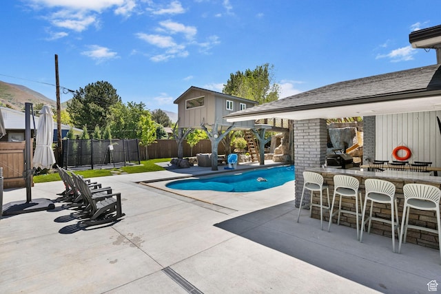 177 S Canyon Ave, Springville, UT 84663 - view of pool with a patio