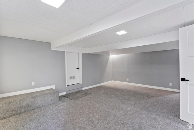 4203 S College Dr E, Ogden, UT 84403 - finished basement featuring carpet and baseboards