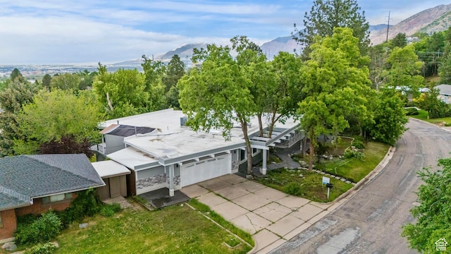 4203 S College Dr E, Ogden, UT 84403 - aerial view of property and surrounding area with a mountain backdrop